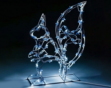 Световая фигура «Белочка сказочная» уличная