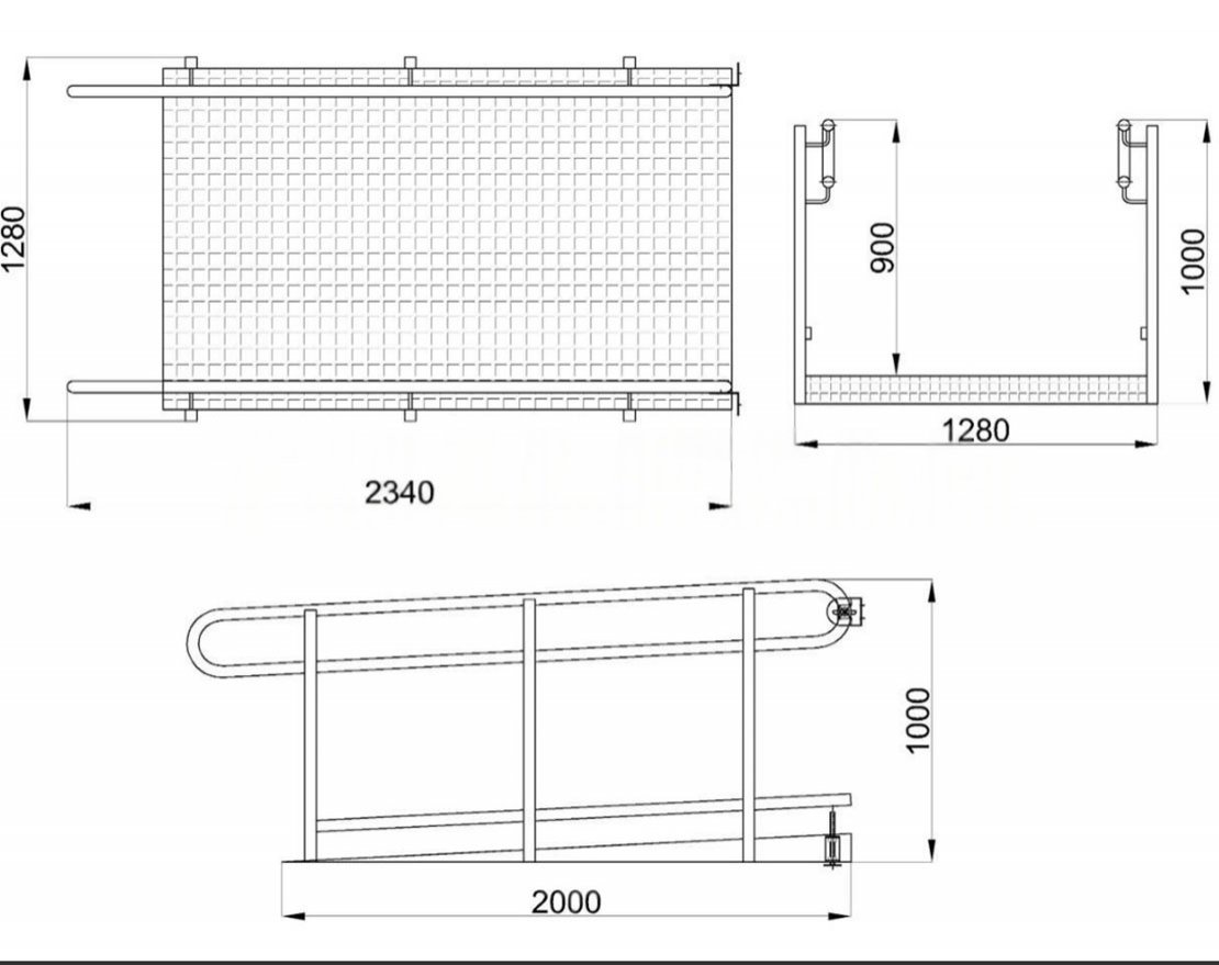 Пандус 2 м - вид 2