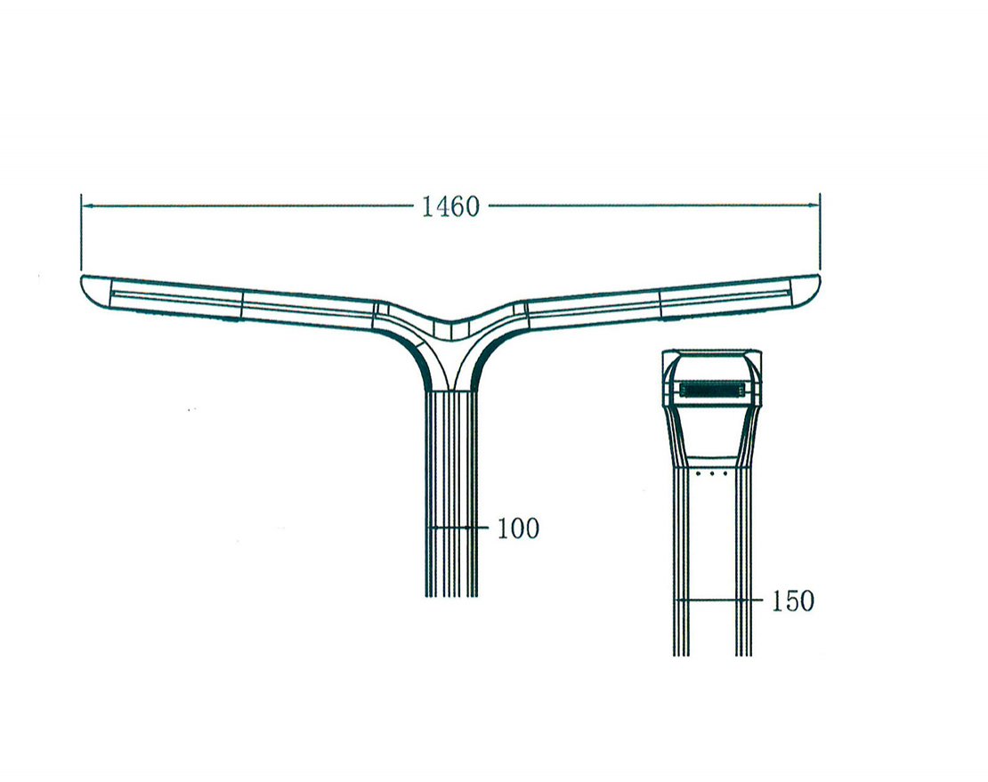 Фонарь уличный Либерти 2025 3-2 - вид 3